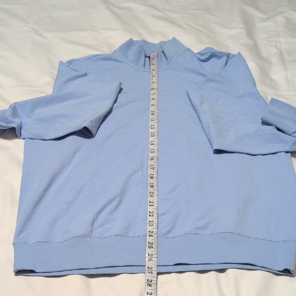 Polo by Ralph Lauren Blue Zip Up Sweater - Picture 5 of 10